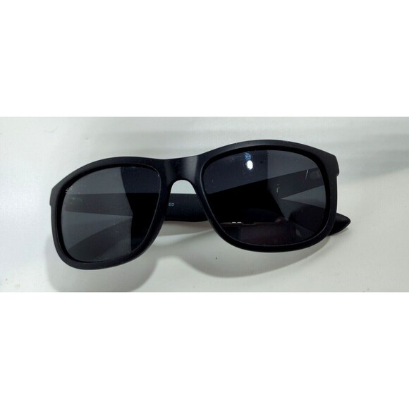 Shadyrays Mens Polarized  Sunglasses Black Square 50-19-140 Full Rim Black Lens - Picture 7 of 8